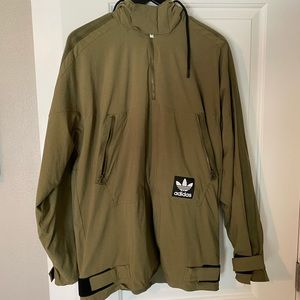 Adidas Olive Green Pullover